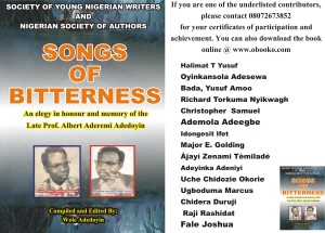 Songs of Bitterness I
